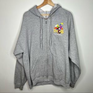 2015 Disney walt disney world zip up hoodie sweatshirt xl